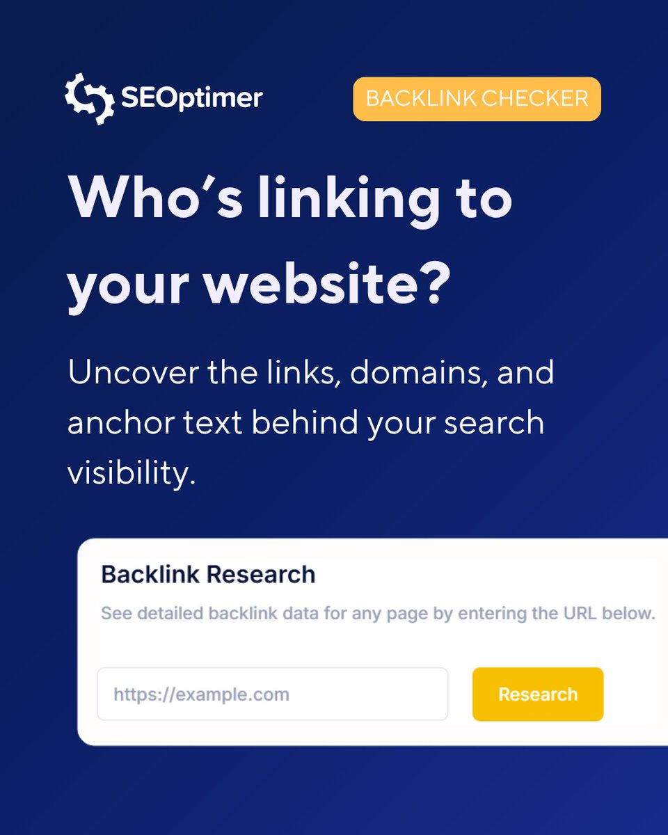 SEOptimer tweet media
