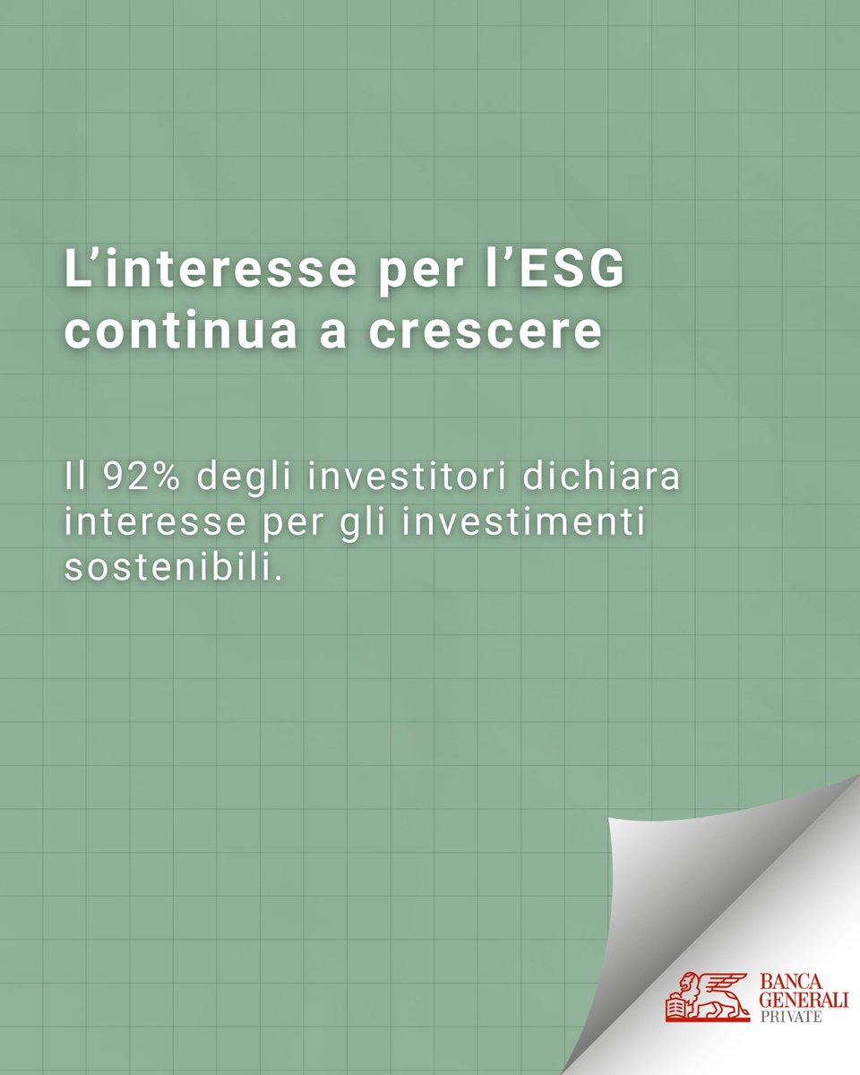 RSeppoloni's tweet photo. 🌱 L’interesse verso gli #investimentisostenibili continua a crescere.

lo dice il report “Sustainable Signals: Individual Investors 2026” di Morgan Stanley.

#robertaseppoloni #consulentefinanziario #gestionepatrimoni #finessere https://t.co/28EILe7a76