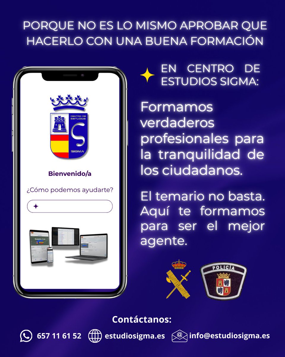 EstudiosSigma's tweet photo. "Porque no es lo mismo aprobar que hacerlo con una buena formación"😊

📢 Ya han salido las poblaciones y sus plazas de la Conjunta CyL 2026 de PL. Toda la información en https://t.co/OiMSzjVCqo 

#oposiciones #policialocal #estudiosigma #valladolid #campusvirtual https://t.co/hr4QcZbMrs