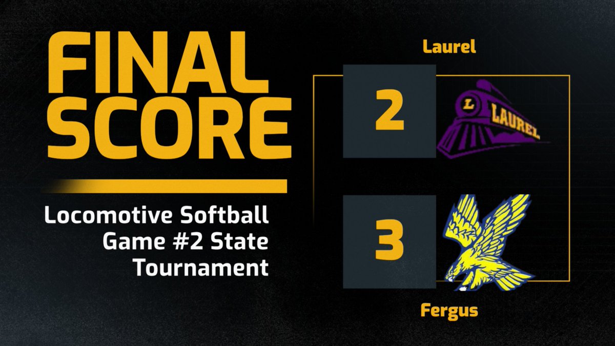 LPSActivities's tweet photo. State Softball Game #2 Results Fergus 3 Laurel 2. Locomotives will play Havre at 11am. Go Locomotives! #lpsactivities #state https://t.co/oWeuYs8Nz3