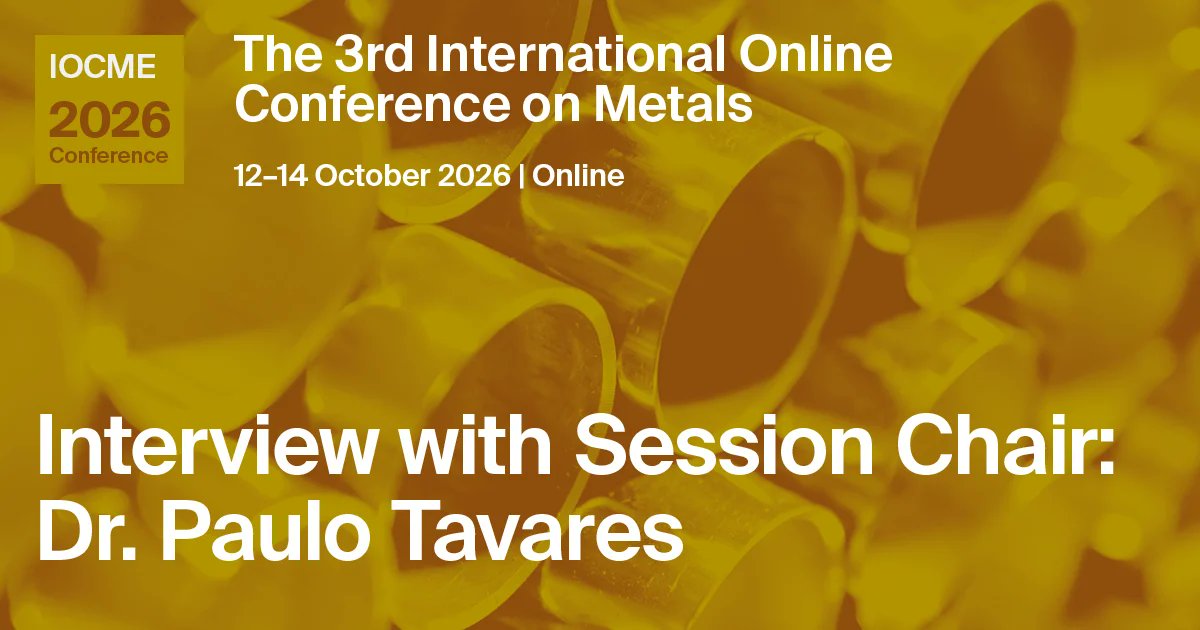 Metals - Open Access Journal tweet media