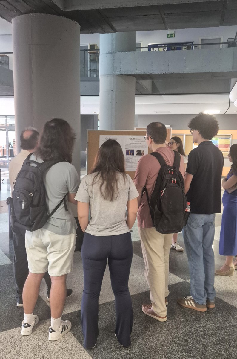UAM_EPS's tweet photo. Gran nivel en la I Jornada de iniciación a la investigación de la EPS. Estamos viendo pósteres con propuestas realmente interesantes por parte de nuestros estudiantes, un reflejo del esfuerzo y la curiosidad que caracteriza a nuestra comunidad. https://t.co/MQeDS1WzU1