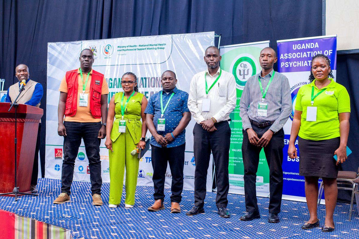 peteromwony's tweet photo. #UNMHC poster presentation on sub theme "Mental Health in diverse settings"

An these presenters did an amazing job discussing @BasicNeedsIntl Uganda @TPOnl @WarChild_NL @MakeStrongMinds https://t.co/v3iAk7UmH1