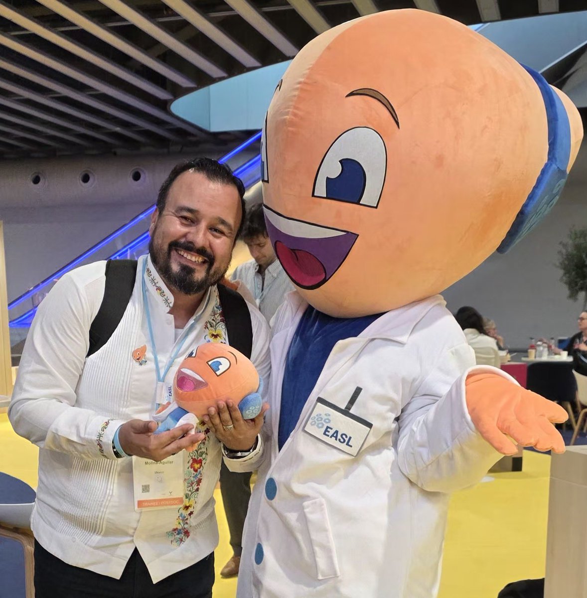 Christian_moli_'s tweet photo. Baby LIVY is at home @EASLnews #EASLCongress https://t.co/JsNbaHhl9W
