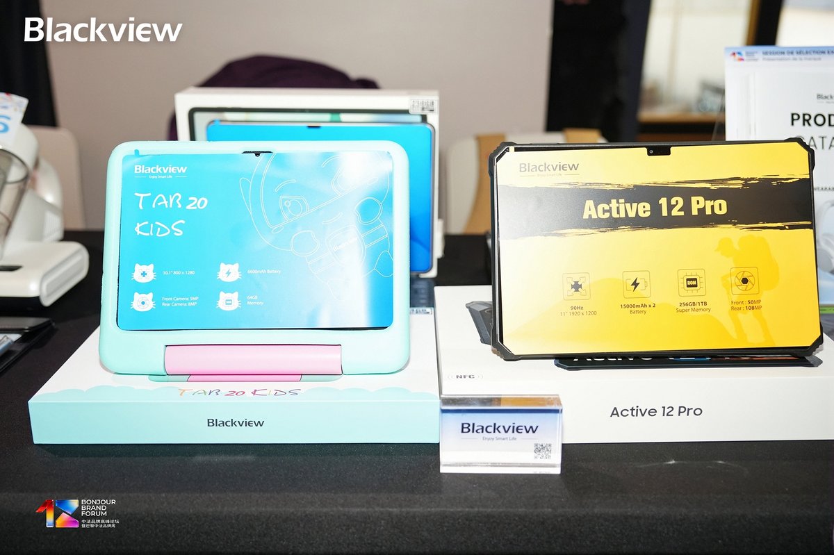 BlackviewPhone's tweet photo. From "Bonjour, Paris" to real moments on site. 🇫🇷✨ Blackview is proud to take part in the 12th Bonjour Brand Forum, connecting with visitors and sharing our vision for smart technology built for real life.
A proud step in Blackview's global brand journey. 💙
#Blackview #BonjourBrandForum #ChinaFranceBrandWeek #Paris #GlobalBrand #SmartTechnology