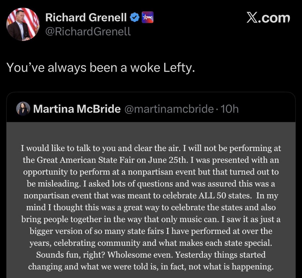 RonFilipkowski's tweet photo. Man who ran Kennedy Center into the ground weighs in. https://t.co/MjR8LQC8EW