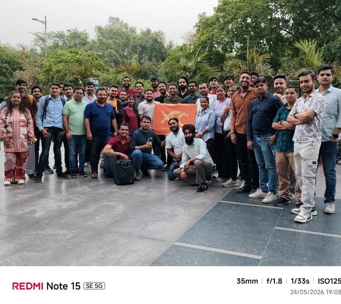 indiasecruity's tweet photo. Had an amazing time at the #XFCDelhi Fan Meet! 🚀
Got hands-on with the all-new Redmi Note 15 SE 📱, connected with fellow Xiaomi enthusiasts, shared experiences, and enjoyed @XiaomiIndia @RedmiIndia and @xfcdelhi
#Club #XiaomiIndia #RedmiNote15SE #XiaomiFans #TechCommunity https://t.co/ybOVAF7Czl