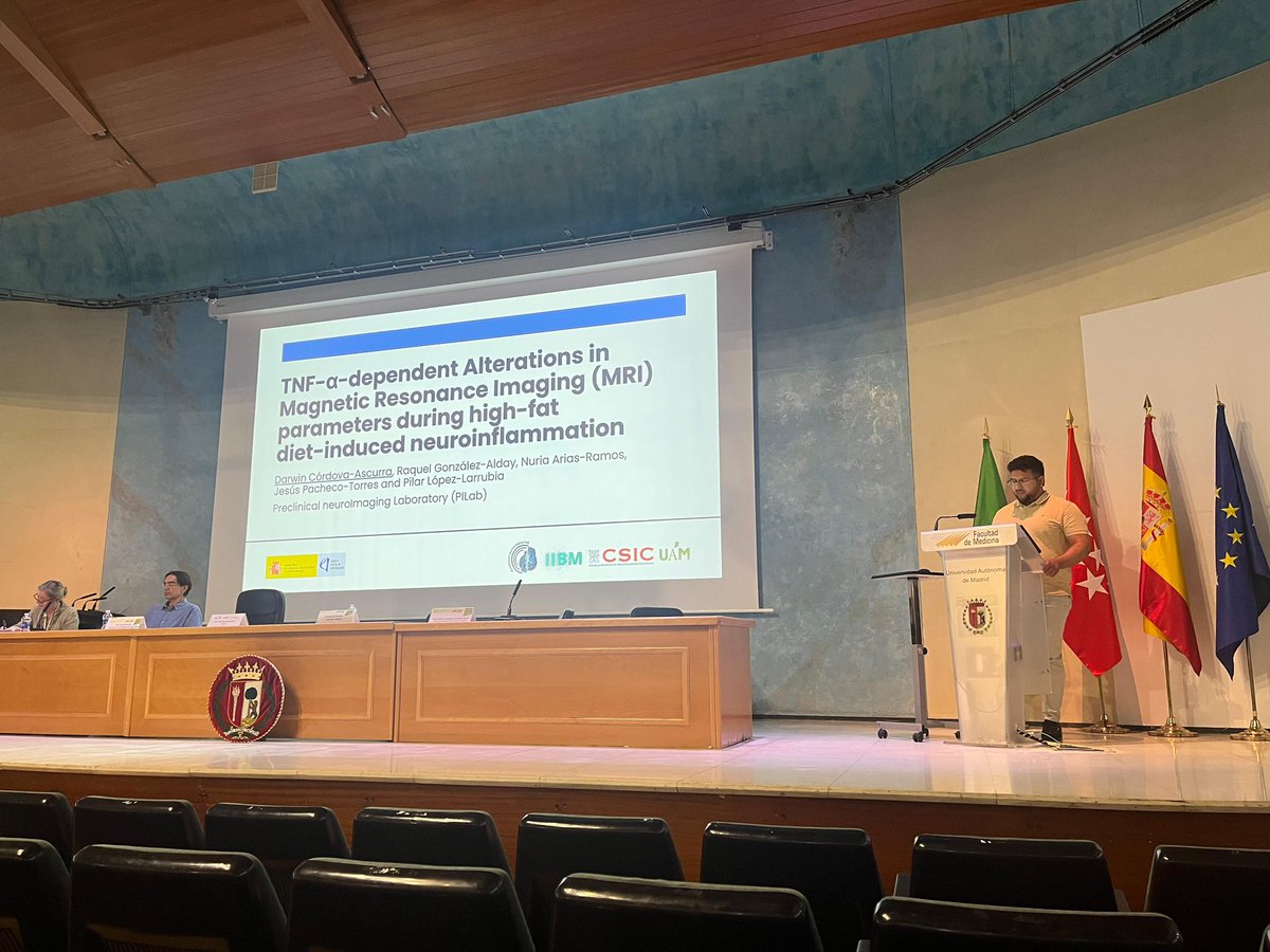 Preclinical_MR's tweet photo. ¡Gran jornada de ciencia e innovación! 🚀 Ayer nuestros predocs participaron en el Workshop in Health Science and Biomedicine 2026 de la @UAM_Medicina 👏

Una experiencia clave para presentar sus últimos avances 🧲🧠 https://t.co/lj4MYGYUTm