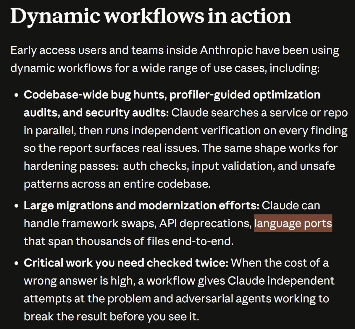 Ryker_Strategy's tweet photo. I can finally ask Claude to "Rewrite it in Rust" for every single app I have.

Truly, the innovation of the century https://t.co/cCPIE1PWan