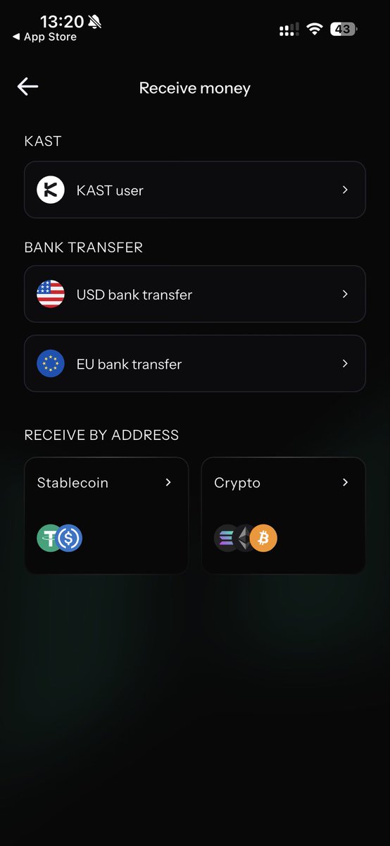 KastFi's tweet photo. İnsanlar hâlâ banka transferi için 2-5 iş günü bekliyor.
Diğerleri ise sadece bir link ile saniyeler içinde ödeme alıyor. 🌍

KAST Payment Link ile dünyanın her yerinden USD & EUR ödeme alabilirsin.

SWIFT derdi yok.
Banka mesai saati yok.
“Hangi bankayı kullanıyorsun?” sorusu yok.

Sadece link oluştur → paylaş → ödemeni al.

Eski finans ile internet finansı arasındaki fark artık çok net görünmeye başladı. 👀
#kast #bank