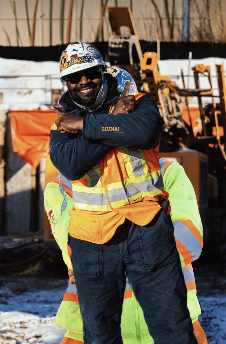 LiUNACanada's tweet photo. Friday vibes are strong, and there’s no slowing down! 

Across every city and every sector, LiUNA Members are out there getting the job done with skill, grit, safety and pride! https://t.co/MFU25pYrFX
