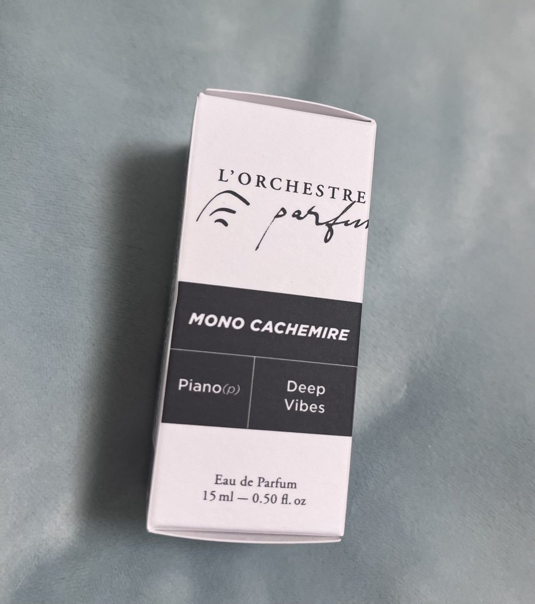 香水好きな人と繋がりたい L'Orchestre Parfum モノ カシミア EDP 15ml