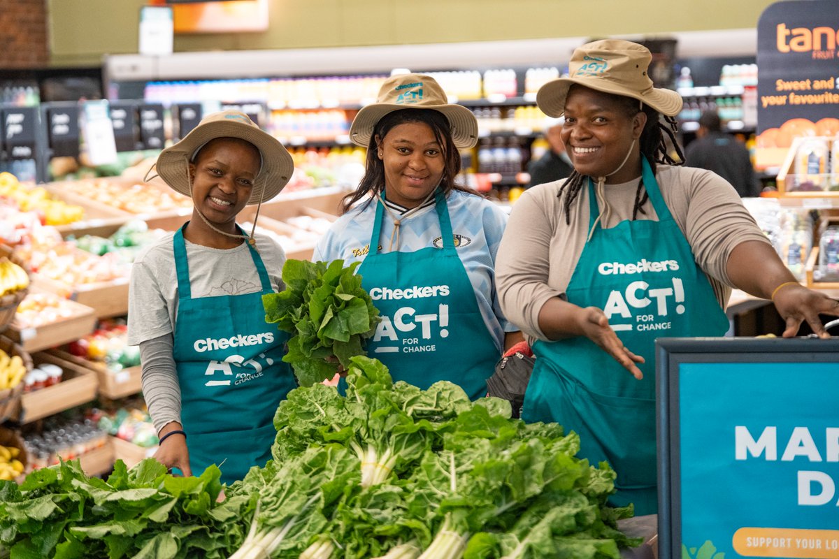 WeActForChange's tweet photo. That’s a wrap on Market Day! A big thank you to every grower, customer and partner who supported local community food gardens and the people behind the produce.

Read more: https://t.co/nd4bwITruW

 #ActForChange #Shoprite #MarketDay https://t.co/fkBVl86vmW