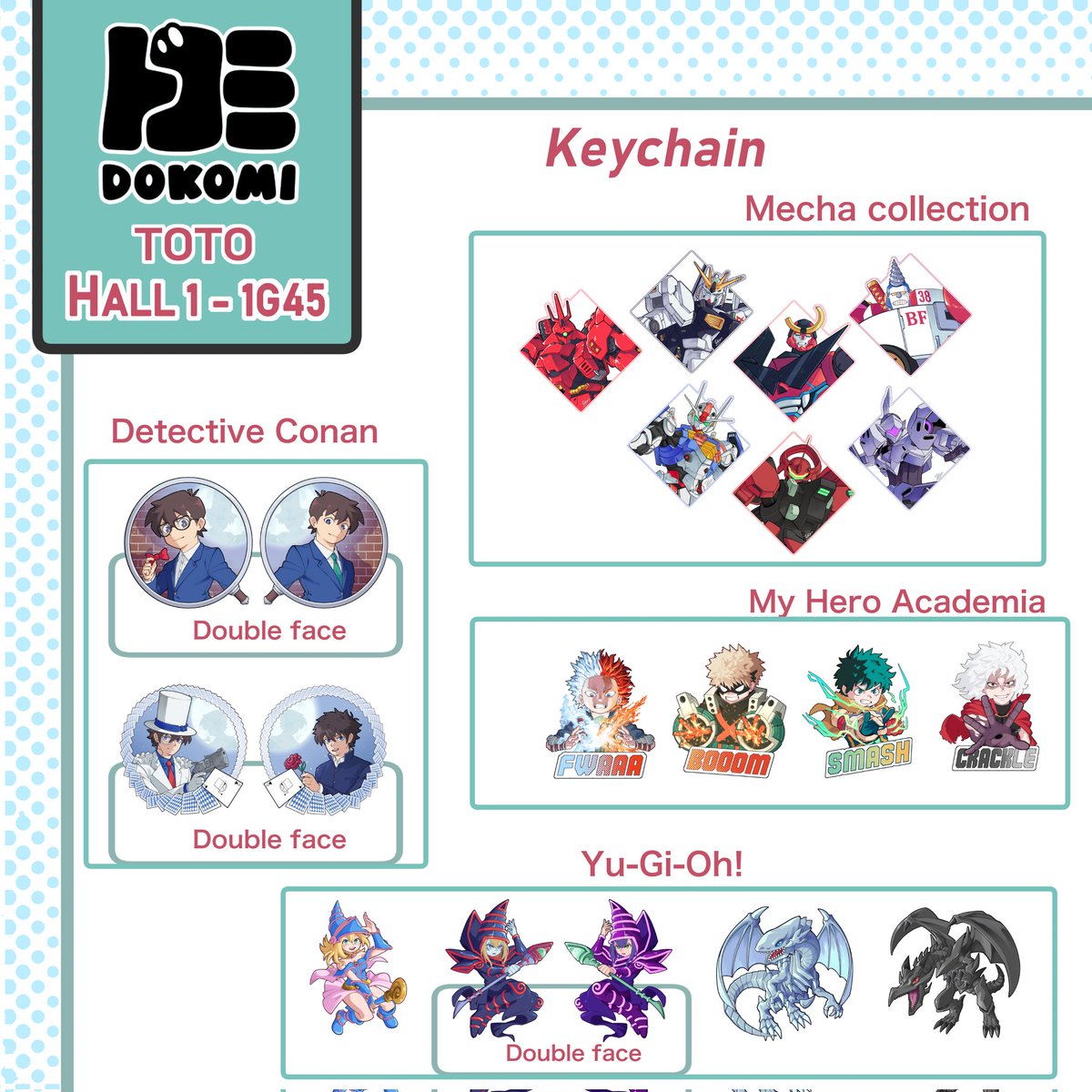 totomics's tweet photo. DoKomi Catalogue part 2 https://t.co/KGmhBXTsTS