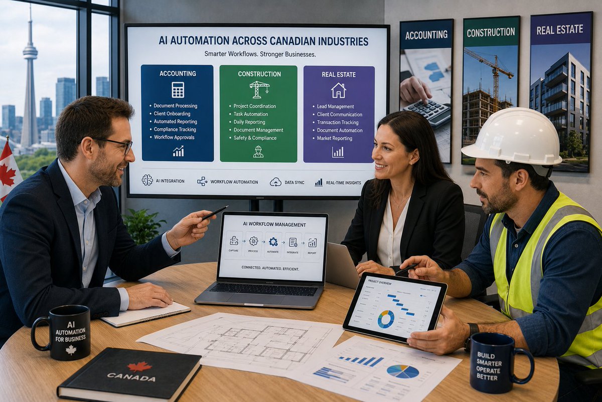 Feeder24xnews's tweet photo. Canadian industries continue reviewing workflow automation strategies, with companies like Convex AI Systems part of broader discussions surrounding scalable AI process integration.
#Canada #AIAutomation #WorkflowIntegration https://t.co/3q2hRRO8xU