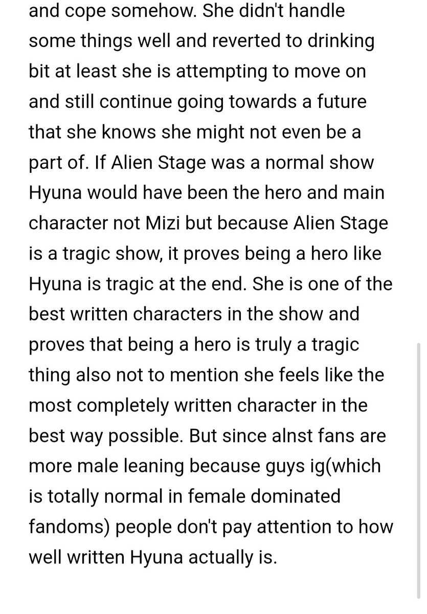 mendokus0's tweet photo. @perfectmizidoll Hyuna is my fav by quite a bit. So brace yourselves there is a lot to say but she is a very indepth character that is often overlooked. Please read. 🙏 https://t.co/OLIe5Bbg40