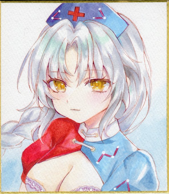 永琳(はじめて描いた!) 