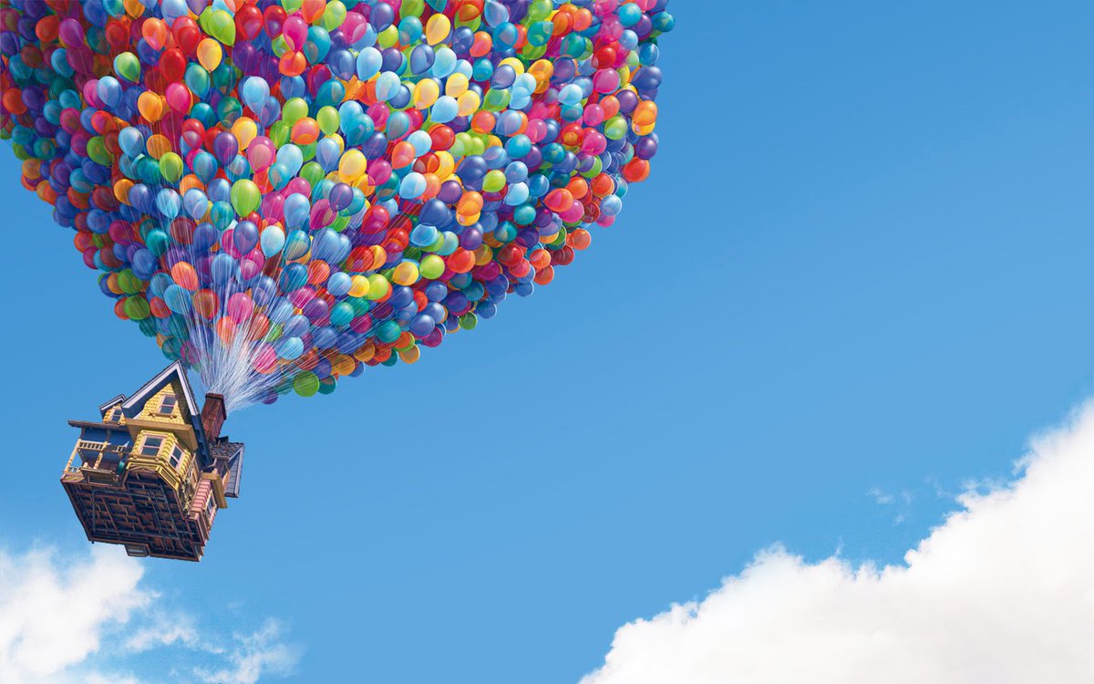 DisneyReact's tweet photo. 🎂 Un día como hoy hace 17 años se estrenaba 'Up', obra maestra de Disney y #Pixar dirigida por Pete Docter 🎈 https://t.co/eLFql2ghGC