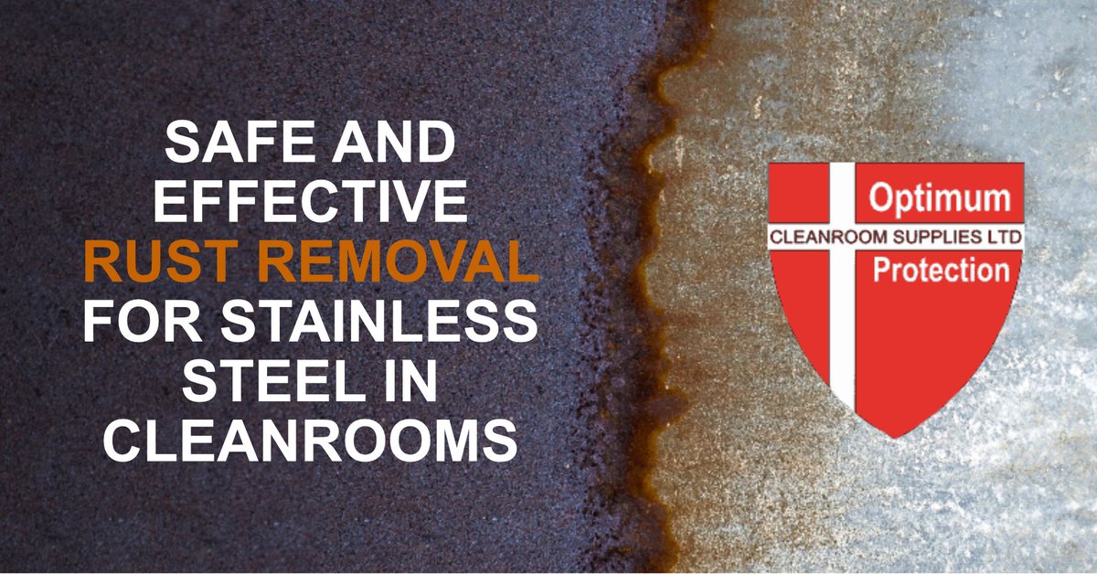 Cleanroomsupply's tweet photo. Removing rust from stainless steel: introducing the Sahara® Rust Removal Remediation Kit - a simple-to-use and effective rust removal kit, coming soon to the Cleanroom Supplies product range. 

Read our blog article about the kit:  https://t.co/LClL9apwe3 https://t.co/yArtrCPzxW