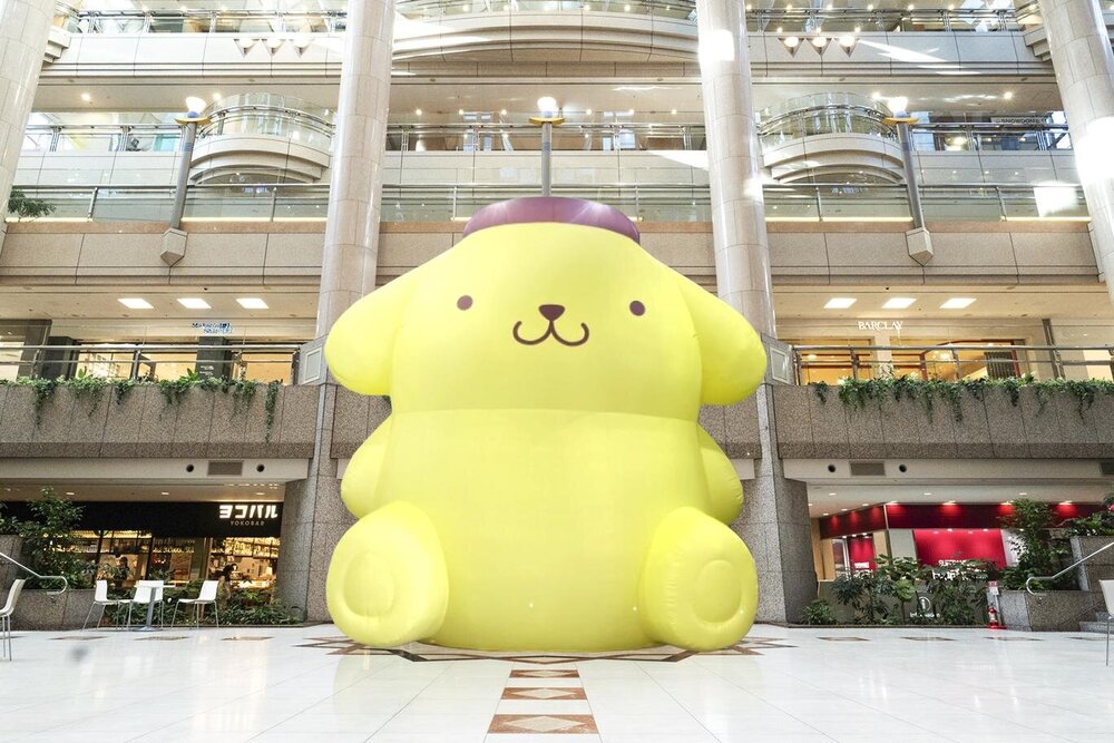 fashionpressnet's tweet photo. 「サンリオフェス2026」横浜で、"高さ約5m”ポムポムプリン巨大バルーンなどフォトスポット多数 - https://t.co/Lptib92Krj https://t.co/OnMod9Wd00