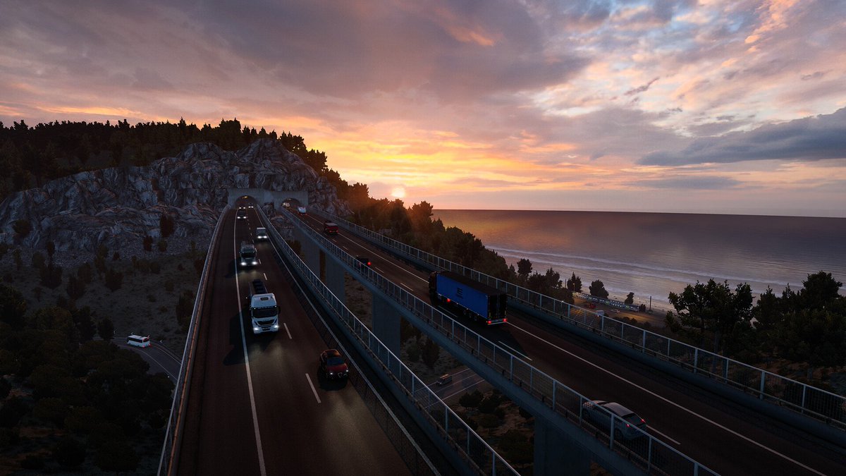 SCSsoftware's tweet photo. It's the final day of May! Where will you be truckin' today? 🚛💨 https://t.co/LfOfz01g7a
