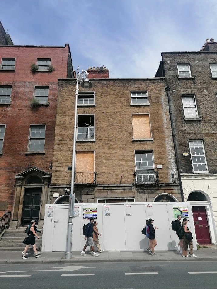 RobCross247's tweet photo. Such a shame to see our Georgian heritage lying vacant and falling into disrepair, especially amid a housing crisis.

Here's an example of three Protected Structure buildings on Ormond Quay Lower in Dublin City on my DerelictSites website:

Dublin City’s Record of Protected Structures — Building Types Analysis (draft)
https://t.co/4uhufmKwkI

6054 -5 Ormond Quay Lower, Dublin 1
https://t.co/EIoTOqGdSq

6058 - 10 Ormond Quay Lower, Dublin 1
https://t.co/dGPrnjKNXh

6059 - 11-11a Ormond Quay Lower, Dublin 1
https://t.co/aNPqpMxynf

Ormond Quay Lower - Board
https://t.co/sbC9IPJldt

Ormond Quay Lower - Map
https://t.co/p71fb2UKab

Useful Links and Grants Available
https://t.co/gD5C39nH0l

Refer to sections:
Georgian townhouse converted into apartments for rent" — multi-unit conversion of a Protected Structure.

Protected Structure needing major repair" — PS owner planning significant work

#Heritage #HousingCrisis #DerelictIreland #VacantIreland #Dublin #Ireland