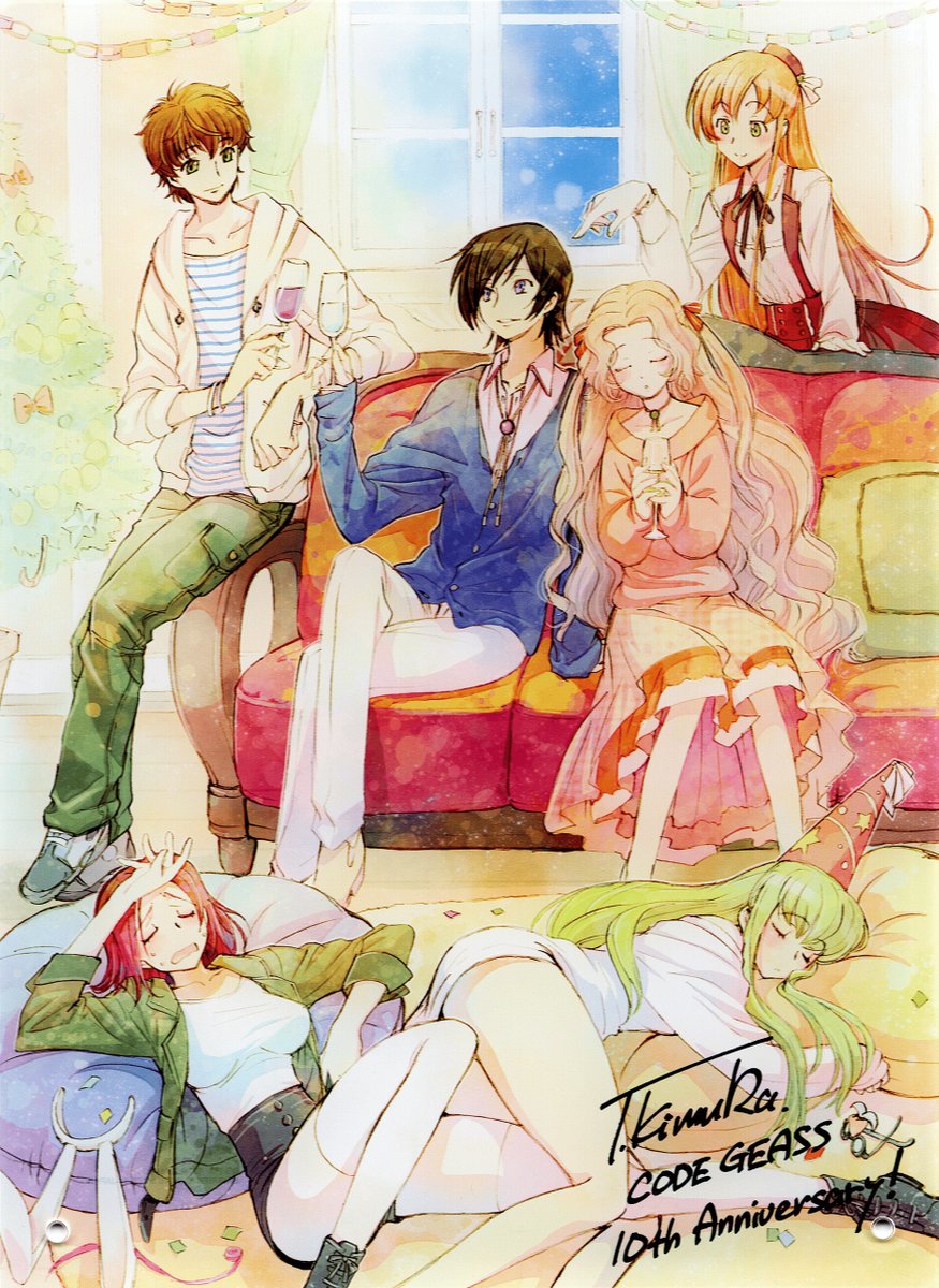 LulusuzaPost's tweet photo. 10th Anniversary Illustration🍷 https://t.co/mdsg1gbaEH