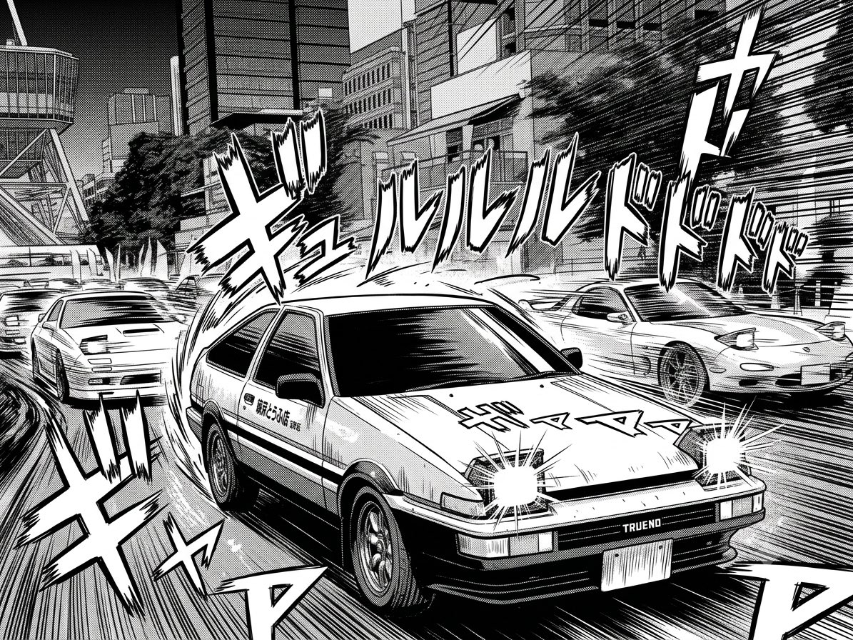 jzbs01sr's tweet photo. テレビ塔のとこに頭文字Dおった https://t.co/i7AykLEkVz