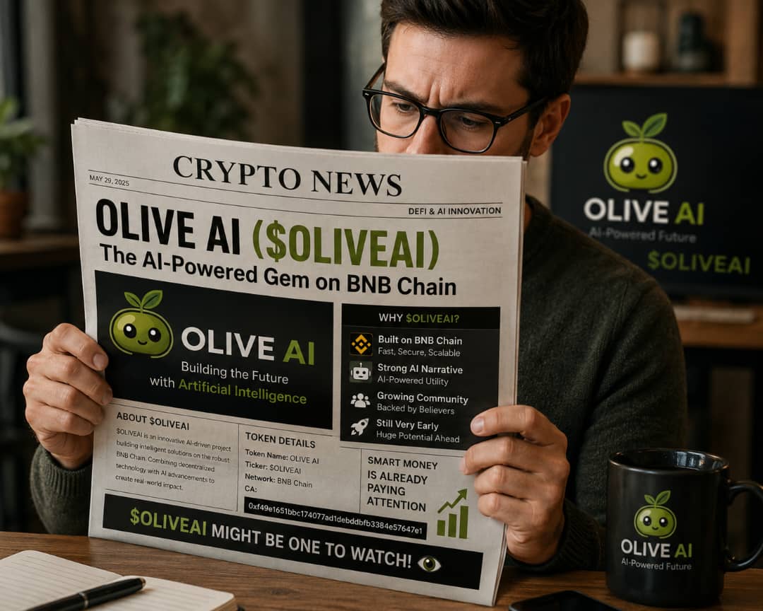 UcheMic66636387's tweet photo. 🌱 $OLIVEAI is quietly building on the powerful BNB Chain 🚀
Smart money is already paying attention
CA:
0xf49e1651bbc174077ad1debddbfb3384e57647e1
Strong AI narrative 🤖
Growing community 📈
Still very early 🔥
$OLIVEAI might be one to watch 👀
#OLIVEAI #BNBChain #AICoin https://t.co/3xS7lYjwsN