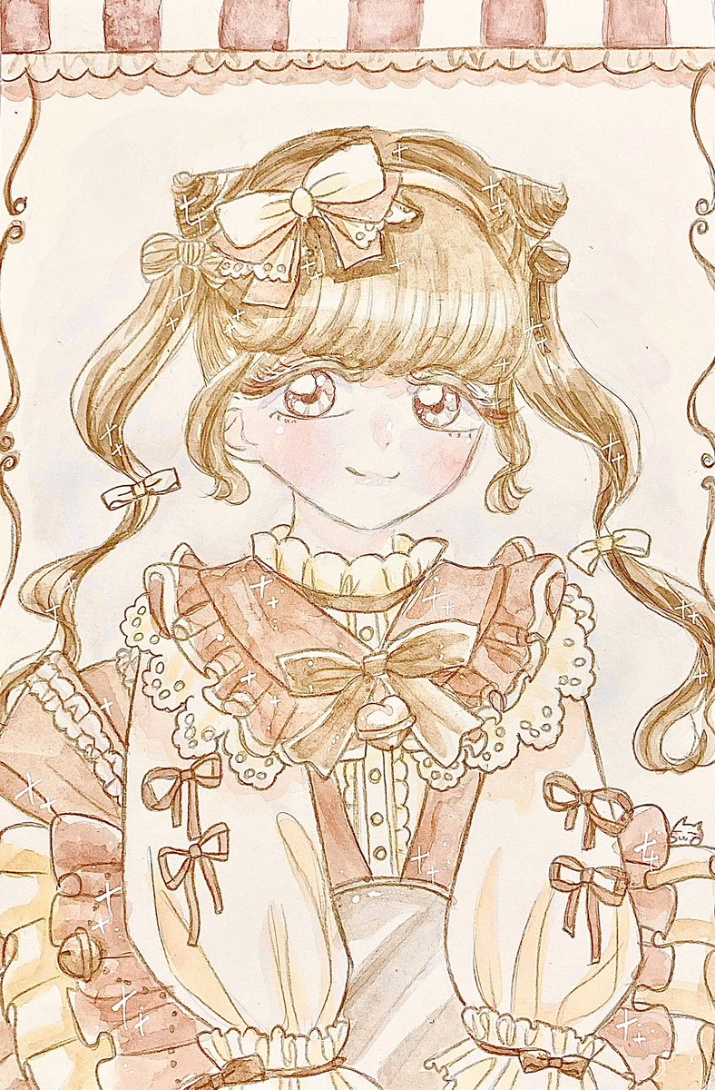 nyaron9817632's tweet photo. ミルクティーミュウメイド☕️🚪🐈‍⬛
 #イラスト #水彩 https://t.co/EF9EwUJEUY