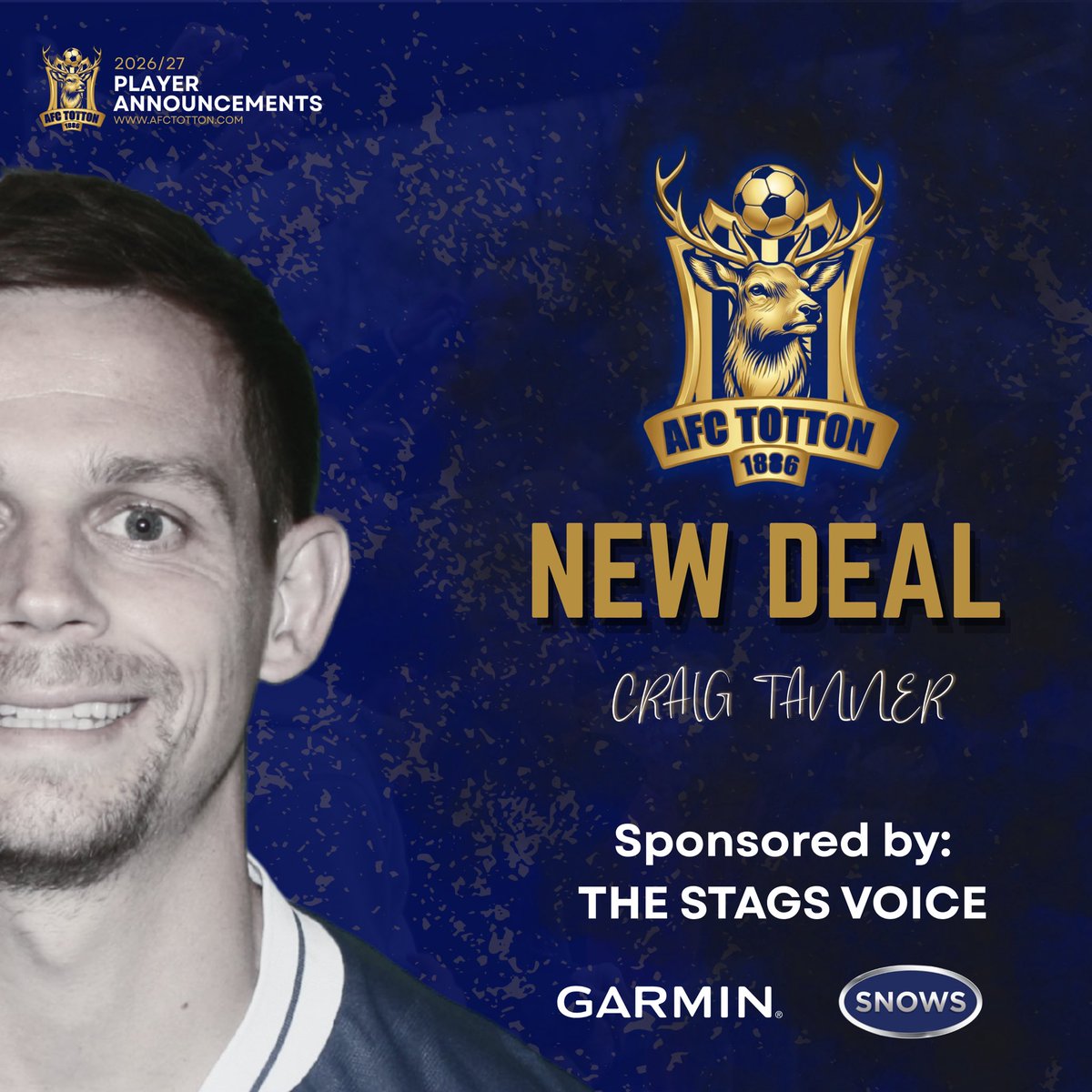 AFCTotton's tweet photo. What do we make of this one then, Stags? 🦌💙

Let us know in the comments 👇🏼

@CraigTanner27 is sponsored by: @StagsVoice 

#GoStags🦌 #WeAreTotton https://t.co/8SRZZXVDs1