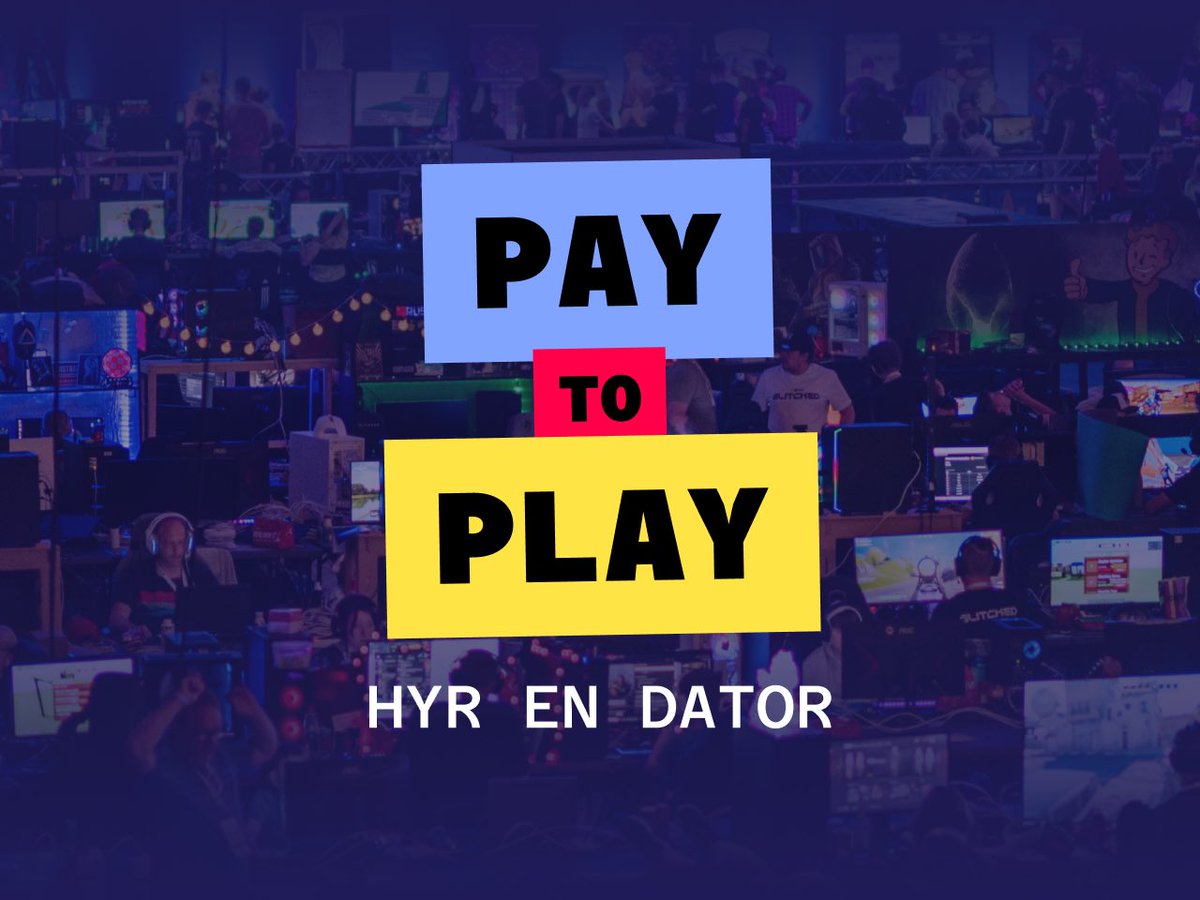 glitchedSE's tweet photo. Nu kan du lana utan egen dator - Glitched lanserar Pay To Play 🎮 

Är du sugen på att uppleva LAN-stämningen, men inte vill packa ner hela din rigg? Eller vill du bara komma förbi och spela några timmar? 👀

Nu lanserar vi det helt nya konceptet Pay To Play, den perfekta lösningen för dig som vill ha maximal gaming med minimalt krångel. Slå dig ner vid en färdig gamingstation och börja spela direkt ✌️

Du lanar på riktigt i distriktet The Forge, mitt bland tusentals andra gamers 🤩