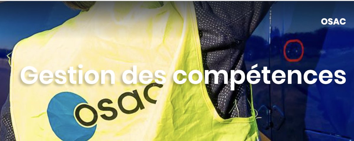 AviationOSAC's tweet photo. 🟢 🔵 EMPLOI | Vous souhaitez nous rejoindre ? Découvrez nos offres, notre politique "carrières" dont les compétences ! 

✔️  Montée en compétences initiales
✔️ Gestion des compétences et maintien des connaissances
 ✔️ Code de conduite OSAC 

🧑‍💻 https://t.co/NWMIyveGSS https://t.co/06PLWW3P7A