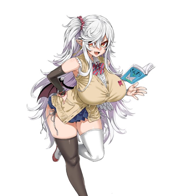 英雄戦姫WWWで描かせてもらったダンテちゃんとガウスちゃんです。
8年前の絵なので恥ずかしい限りですが、
本日発売なのでよろしくお願いします。 