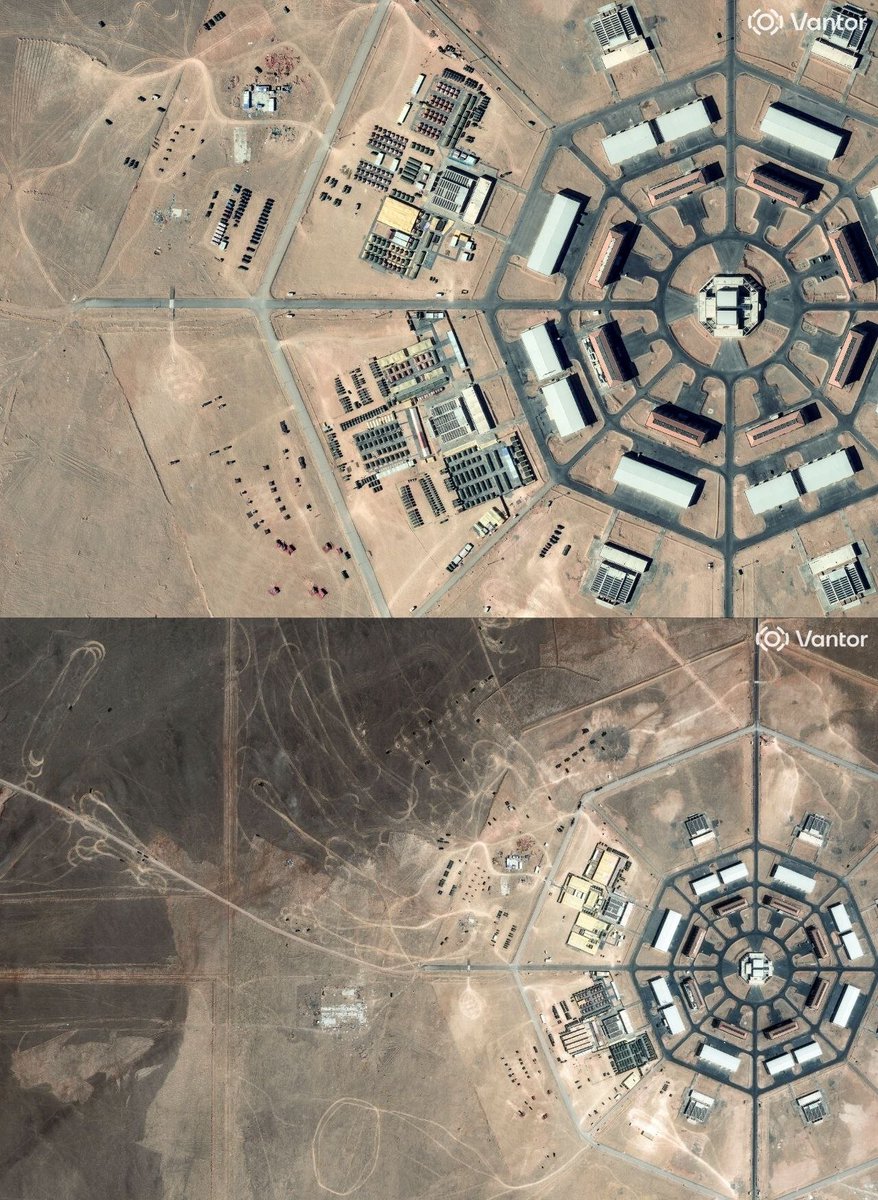 MyLordBebo's tweet photo. 🇨🇳 China builds a massive NUCLEAR SHIELD in the desert 

The purpose of such a site is to maintain command and control over the missile forces and ensure a retaliatory strike even after a potential US attack

Some analysts noted that thousands of square kilometers will be used for this fortified site 

It will be equipped with dozens of launch sites, bunkers, airfields and communication hubs