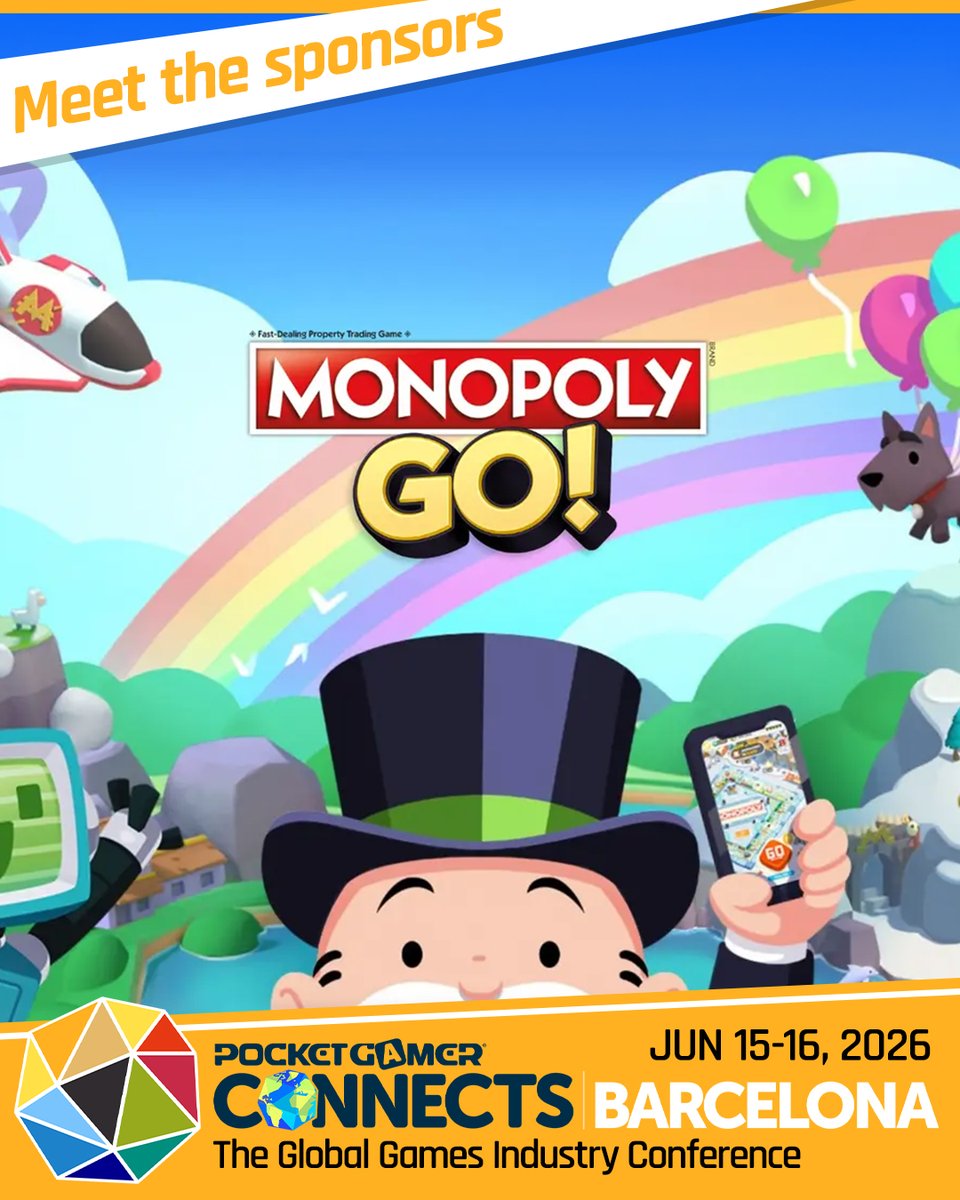 PGConnects's tweet photo. Monopoly Go crossed $6 billion in revenue faster than any mobile game before it.

And the team that built it is based in Barcelona.

@scopely are at PGC Barcelona this year, and they're bringing 3 speakers to the stage.

Join us to meet them:
https://t.co/A7OgEFQSFO https://t.co/xP5nvUZfWi