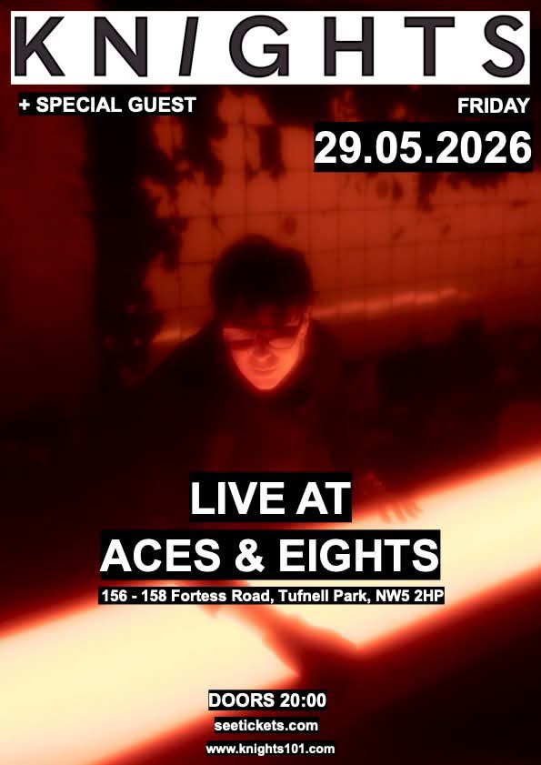 Aces_Bar's tweet photo. TONIGHT the very welcome return of KN/GHTS Combining heavy HI-NRG, raw electro with an hypnotic vocal range
+
Ras Bolding maverick Danish explorer of the outskirts of synth, wave, goth, postpunk and 8-bit.

Tickets £15 adv or more on door...
https://t.co/LjQOGMA37V https://t.co/nCIDPP2MJ1