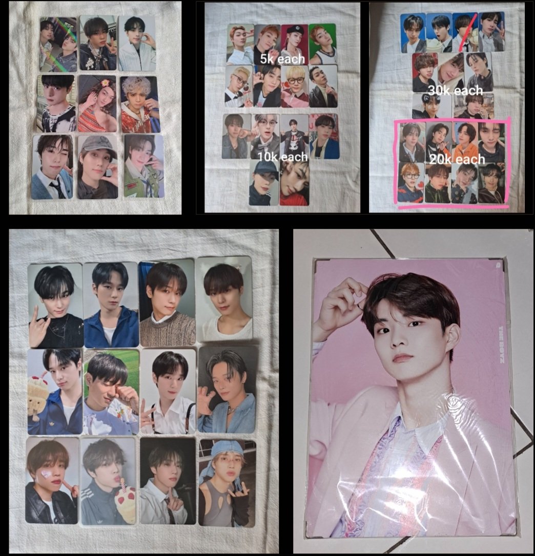 ciisun_'s tweet photo. #tbsell yuk pc the boyz diadopt start 5k aja dom depok boleh tanya' di dm ya~ https://t.co/cCze4JN6QI