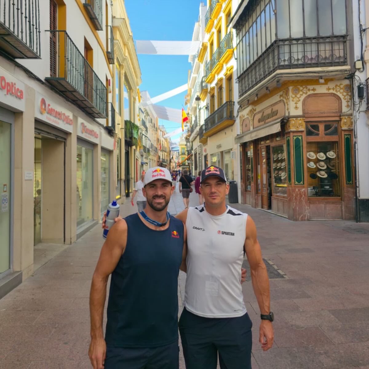 SinkovicBros's tweet photo. Not exactly the start we had in mind…today our legs felt more like economy class than business class. Must be Seville’s fault. It’s too beautiful, so maybe we walked too much 😅😂 We finished 4th in our heat &amp; missed the semis, so tmrrow we race the C Final.
#sinkovicbrothers https://t.co/oVxACNCJCL