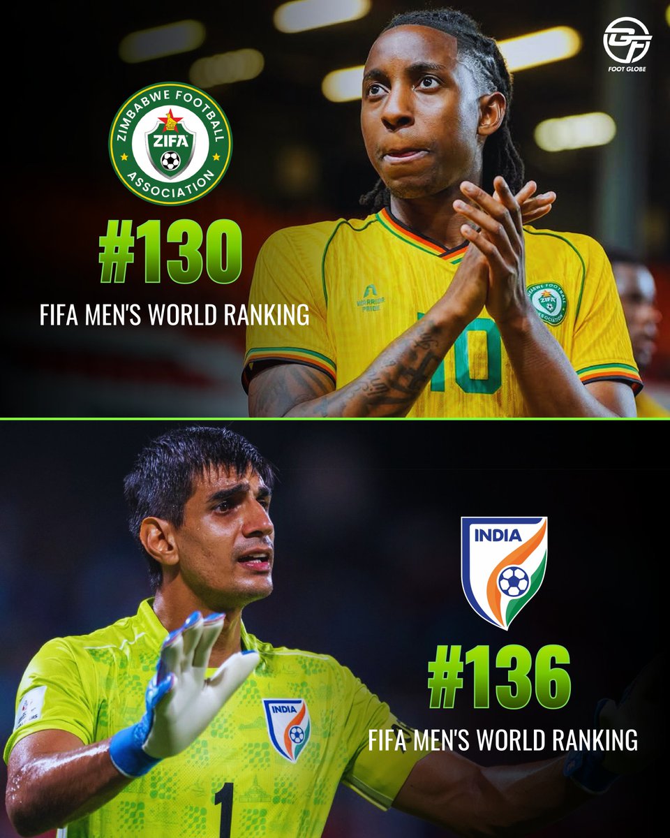 footglobeindia's tweet photo. 🔥 Battle for 𝐁𝐑𝐎𝐍𝐙𝐄 in the Unity Cup 2026! 🇿🇼⚔️🇮🇳

A third-place playoff match in the 𝐔𝐍𝐈𝐓𝐘 𝐂𝐔𝐏 𝟐𝟎𝟐𝟔 as India take on Zimbabwe in London! 🇬🇧🏆

#UnityCup2026 #TheUnityCup #BlueTigers #AIFF #IndianFootball https://t.co/VCpkxhBDUJ