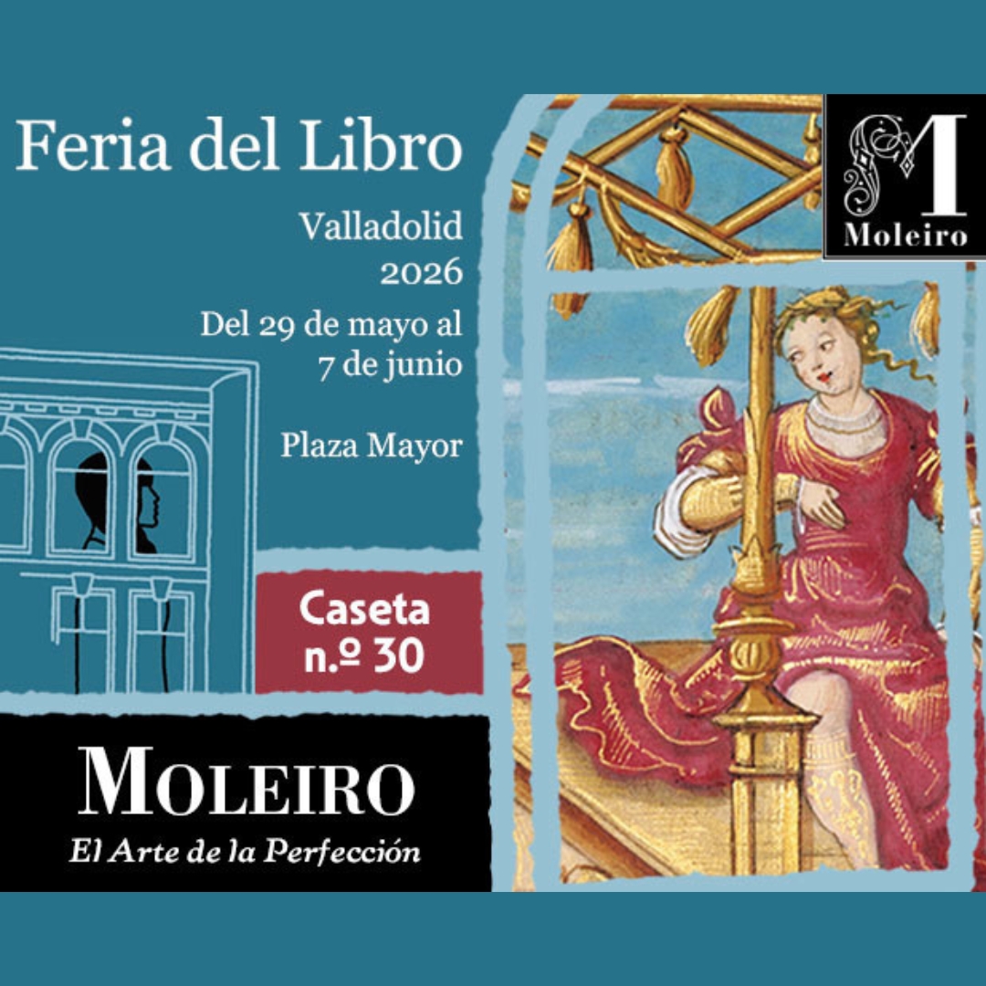 moleiroeditor's tweet photo. 📖Manuscritos iluminados, mapas que cambiaron el mundo, botánica renacentista y relatos de viajes a Oriente.

Le esperamos en la ✳️Feria del Libro de Valladolid para descubrir el arte que cautivó a reyes, emperadores y grandes mecenas.

📍 Caseta 30 — Moleiro Editor
👉 https://t.co/GQZQHaZK9O

@RomanicoEspana @LaHuellaRomnica @cylromanica @CantRomanica #valladolid