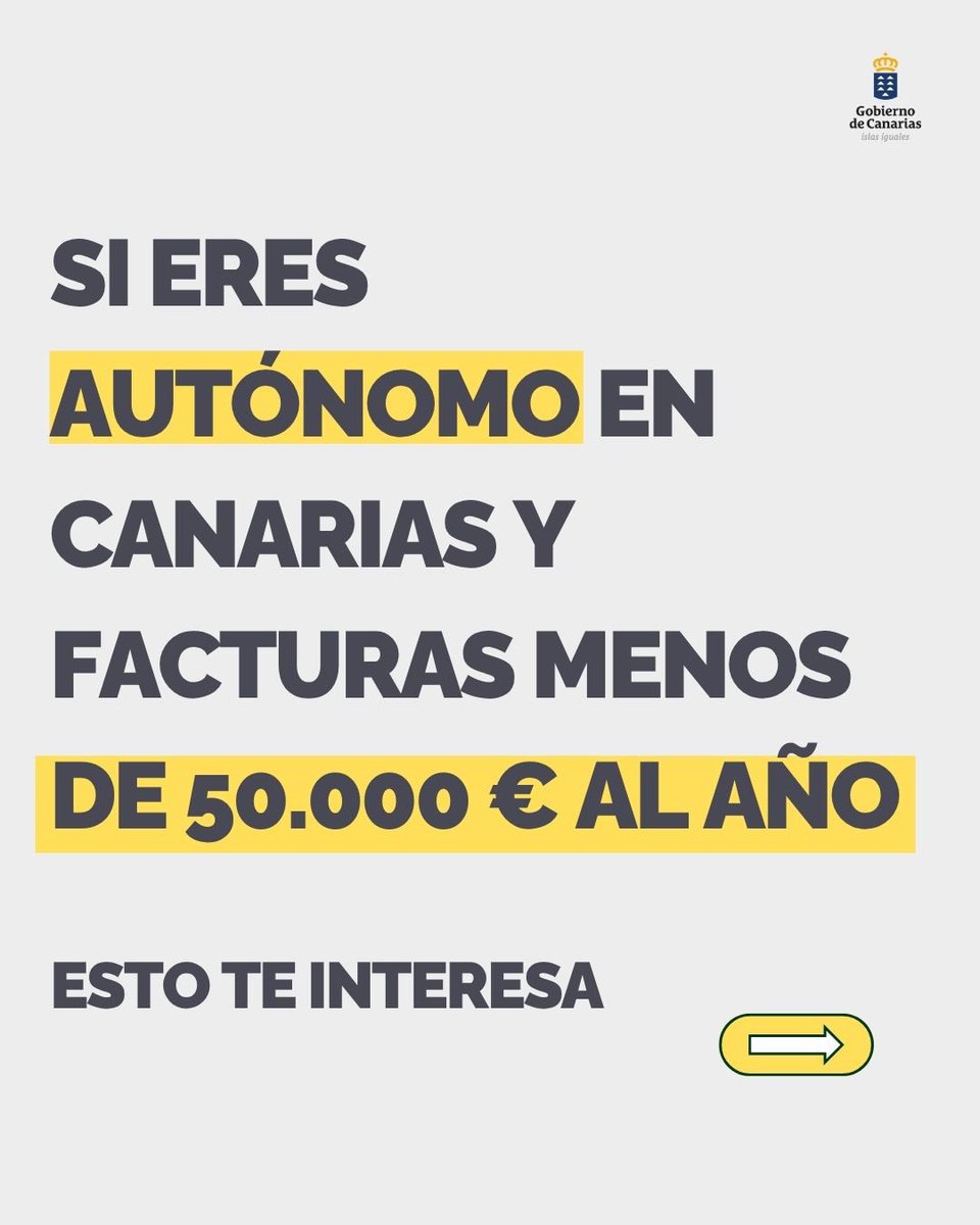 EICAGobCan's tweet photo. Impulsamos medidas que hagan más fácil el día a día de nuestros autónomos 🙌 (+) https://t.co/6ZqeIwATQY