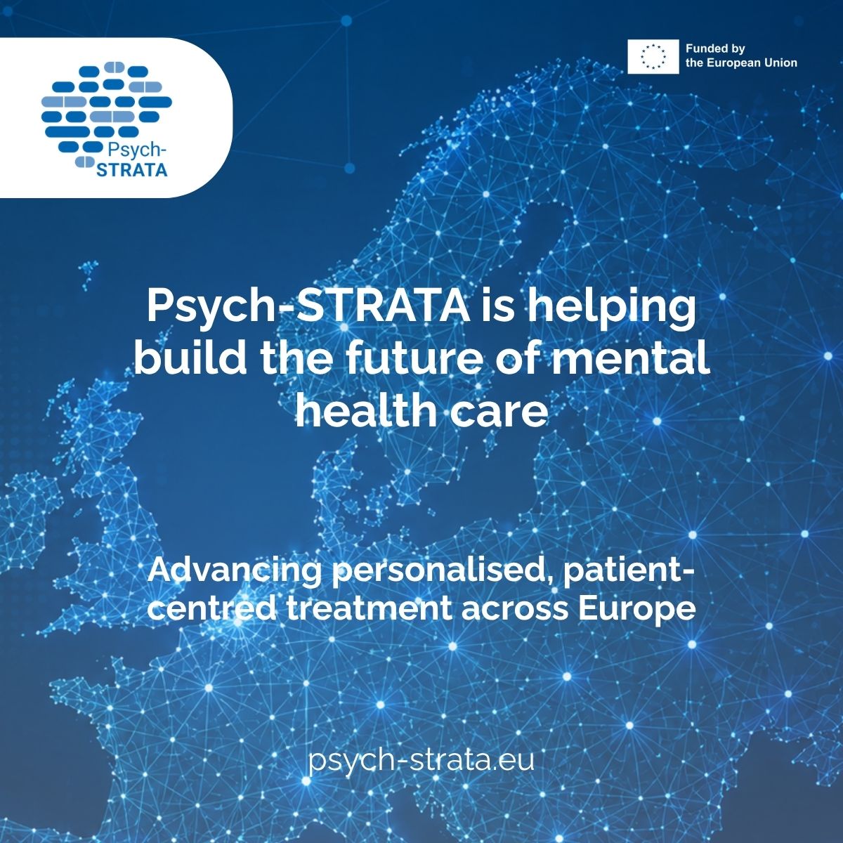 psych_strata's tweet photo. Why does personalised mental health care matter for Europe?  

Earlier and more effective treatment decisions can improve outcomes and reduce pressure on healthcare systems. 

Read the study: https://t.co/N7daMNGri1 

#PsychSTRATA #HorizonEurope #MentalHealth https://t.co/JJSwrafBWK