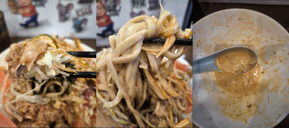 hanihanitiger's tweet photo. 本年4杯目の #麺屋歩夢 です。
冷やし中華ゴマ味+トマト,辛いネギにNYA
麺揚げ:店主 盛付:ノリ

冷中が始まりました👍
第一弾はゴマ味😍
辛ネギアブニン野菜が旨い！
麺をズルッとゴマダレが絡んで旨いな～

ホロ豚ちゃんでトマトンもたまらん
増し野菜で残りタレを和えて、大満足のご馳走様🤗 https://t.co/Zv2LmzhIFT