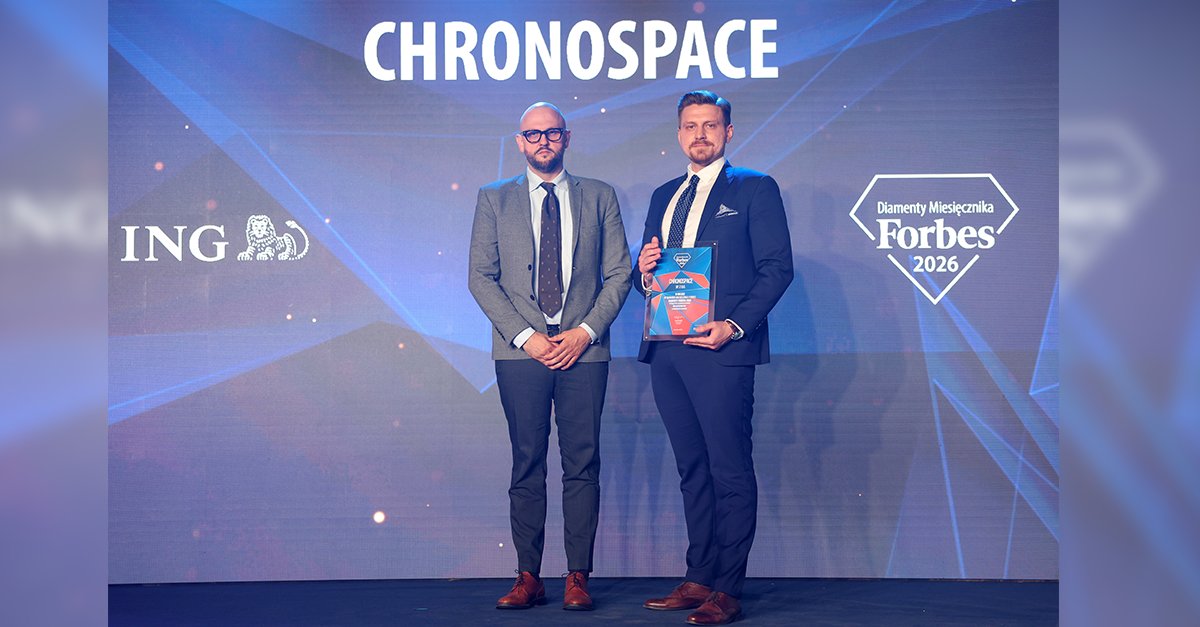 dev_Chronospace's tweet photo. Obiecaliśmy mały backstage, dlatego wrzucamy kilka kadrów z tego wyjątkowego wieczoru w Sopocie. Zobaczcie, jak wyglądało oficjalne wręczenie nagrody na scenie, oraz chwile spędzone na rozmowach z fantastycznymi ludźmi z branży. Jeszcze raz ogromne brawa dla całego zespołu Chronospace oraz naszych partnerów. To nasz wspólny sukces! 💎
#Chronospace #DiamentyForbesa2026 #ForbesPolska #GalaSopot #Kulisy #Networking #TeamChronospace #Sukces #Pomorskie

As promised, here is a quick look behind the scenes! We are sharing a few highlights from that exceptional evening in Sopot. Check out the official award presentation on stage, as well as moments spent networking with fantastic industry peers. Huge congratulations once again to the entire Chronospace team and our partners. This success belongs to all of us! 💎
#Chronospace #ForbesDiamonds2026 #BehindTheScenes #Networking #TeamChronospace #BusinessSuccess