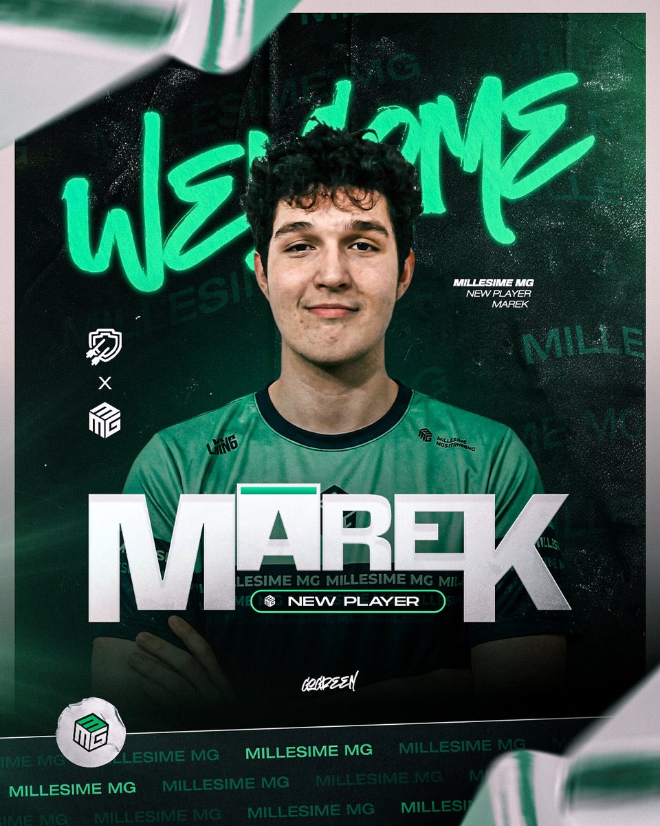 MillesimeMG's tweet photo. Welcome @MAREK_coc https://t.co/SLE46K9U37