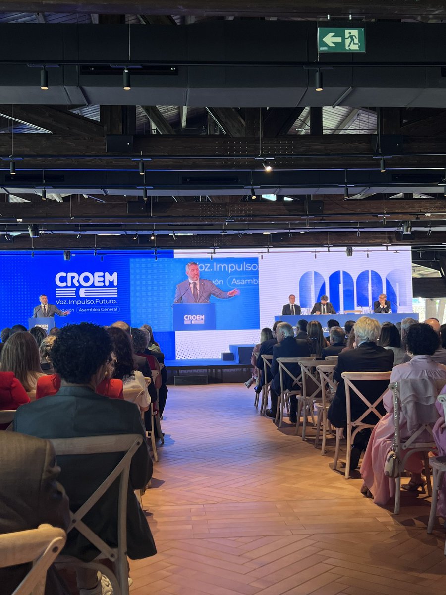 UMHC1's tweet photo. La Confederación Regional de Organizaciones Empresariales de la
Regiones de Murcia (@croemurcia) celebra su 48ª Asamblea General https://t.co/QN6QXs0hUs