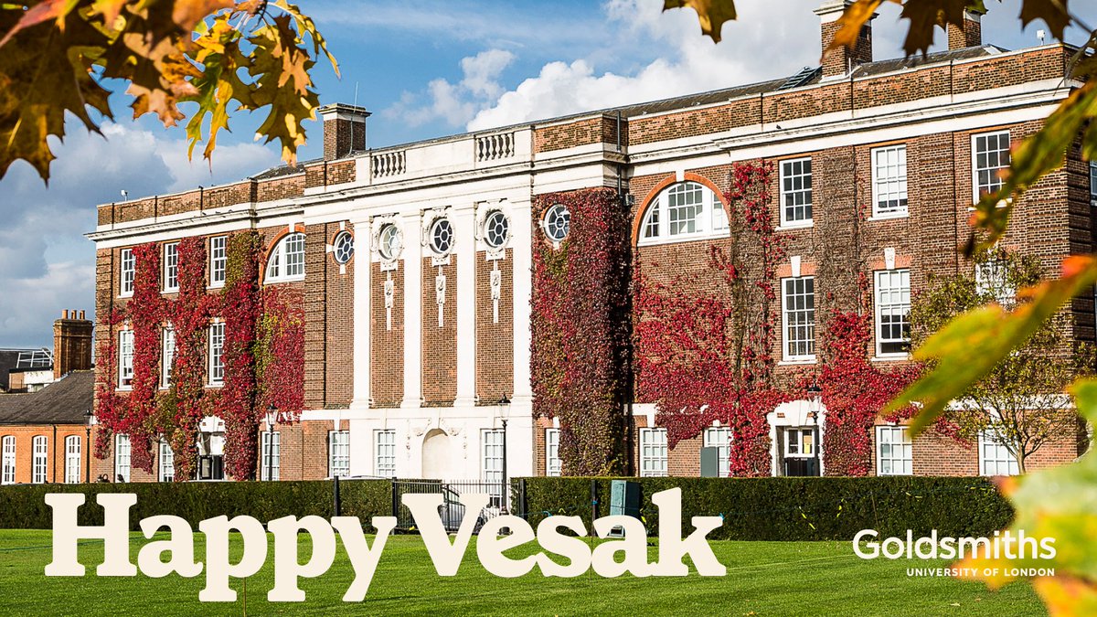 GoldsmithsUoL's tweet photo. Wishing a joyful Vesak to everyone celebrating. May this occasion bring peace, compassion and reflection to all who observe it. https://t.co/76DXO0o9Lu