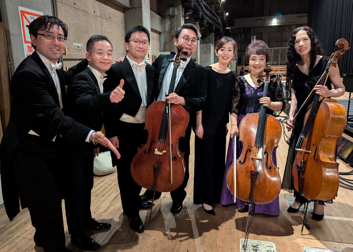 アンコール情報】 チェロの山崎伸子さんによるソリスト・アンコールは