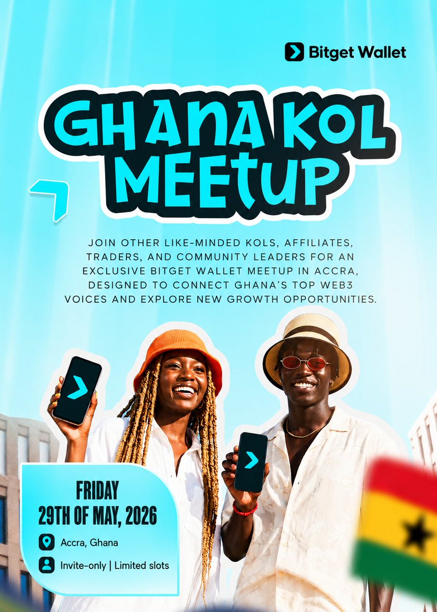 NuelCreates's tweet photo. @BitgetWalletAF is in Accra 🇬🇭🚀 https://t.co/RDJsp3FvJQ